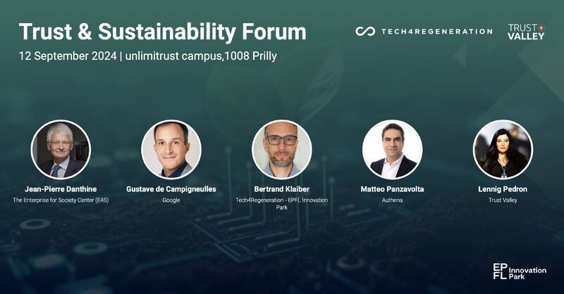 Trust & Sustainability Forum