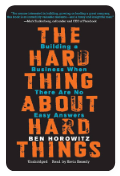 The Hard Thing About Hard Things